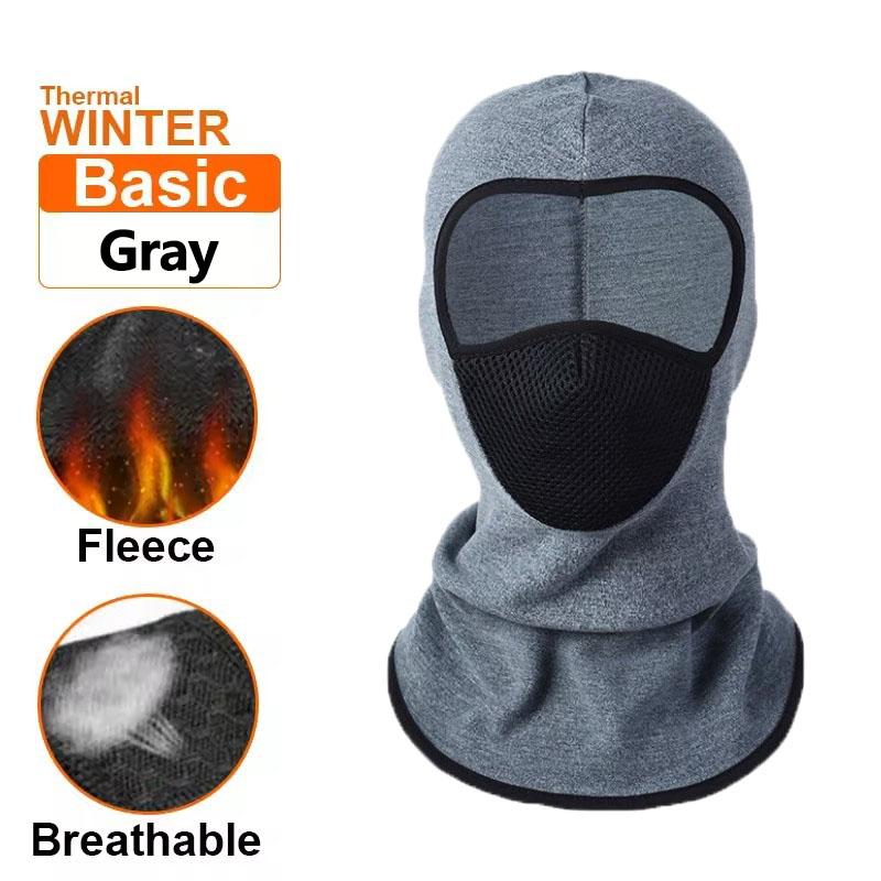 Cold Resistant Warm Windproof Face Mask Unisex Outdoor Sport Cycling Integrated Hat Full Face Breathable Helmet Inner Lining Hat