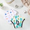 Dog Menstrual Pants Reusable Printed Dog Diapers Breathable Pet Sanitary Panties Elastic Waist Puppy Hygiene Pants for Cats Dogs