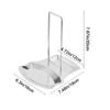 Stable Stainless Steel Pot Lid Holder Silver/Gold Pot Lid Rack Pan Cover Shelf Soup Rests  Kitchen