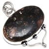 Pendant Turtella Jasper Gemstone Gift For Her Silver Jewelry 2"