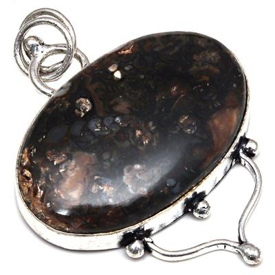 Подвеска Turtella Jasper Gemstone Подарок для нее Серебряные украшения 2"