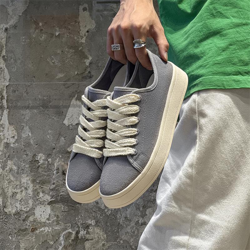 Новая мужская парусиновая обувь, уличная обувь для скейтборда для мужчин, удобные нескользящие повседневные кроссовки, дышащая мужская обувь для ходьбы