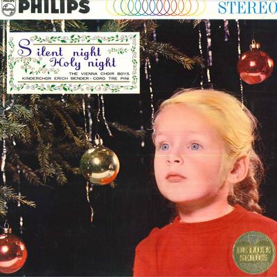Виниловая пластинка VIENNA CHOIR BOYS KINDERCHOR ERICH Silent Night Holy NIGHT SFX7545 PHILIPS Япония Obi Классика Б/у
