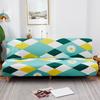 Plaid Elastic Bedspread On The Folding Sofa Bed Covers for Living Room Big Couch Cover Long Chair Without Armrests Slipcovers
