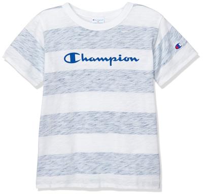 Футболка Border Campus CS6467 для мальчиков, синяя, Япония, размер 100 на японский [Champion] (эквивалент 100)