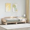 VidaXL Daybed with Trundle Bed 90x200 Cm Solid Pine Wood, Sofa Bed, Guest Bed, Wooden Daybed, Bed 850905