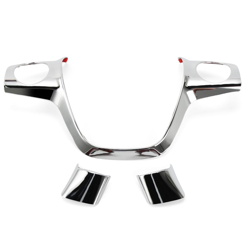 1 шт. для Ford Focus 3 Mk3 (2012-2014 гг. )/Для Kuga 2013-2015 аксессуары для стайлинга автомобилей, накладка на руль, наклейка, украшение