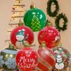 1PC 40cm/ 60cm Xmas Tree Decorations Inflatable Decorated Ball Outdoor Giant Big Large Balls