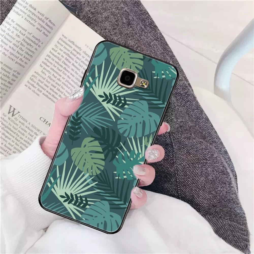 Чехол для телефона Leaves Monstera Green для Samsung A 10 11 12 13 20 21 22 30 31 32 40 51 52 53 70 71 72 73 91 13 Shell
