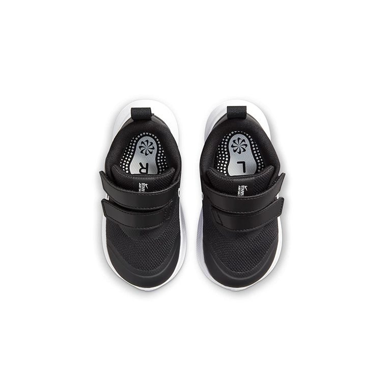 Nike Star Runner 3 TD Черно-Белые Детские Кроссовки Темно-Дымчато-Серый DA2778-003