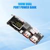 18650 Quick Charging Power Module Circuit Board Support Bidirectional Type C PD65W 100W Efficient Mobile Power Solution