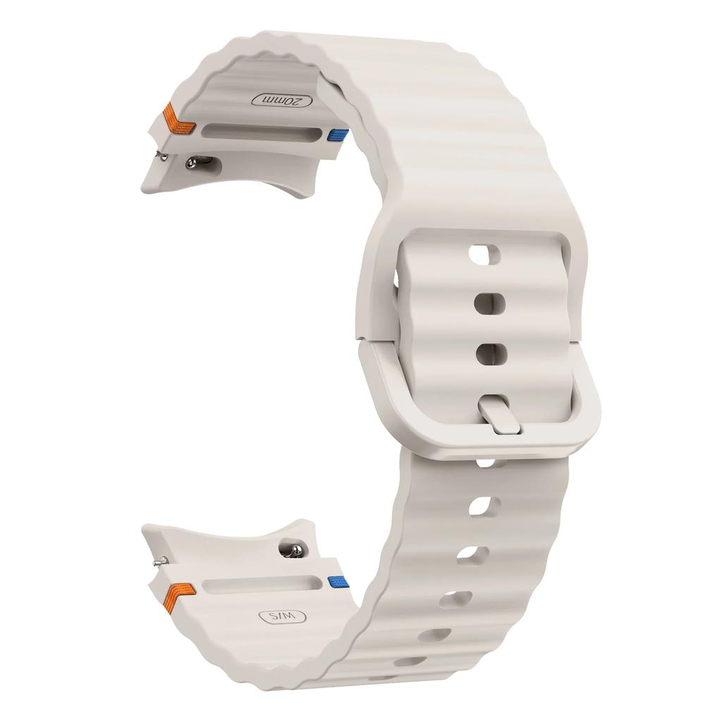 Silicone Strap For Samsung Galaxy Watch 8 7 6 5 40mm 44mm 5Pro 45mm Bracelet For Galaxy Watch 6 8 Classic 43mm 47mm Band