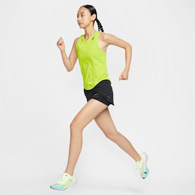 Nike Перфорированный топ с V-образным вырезом