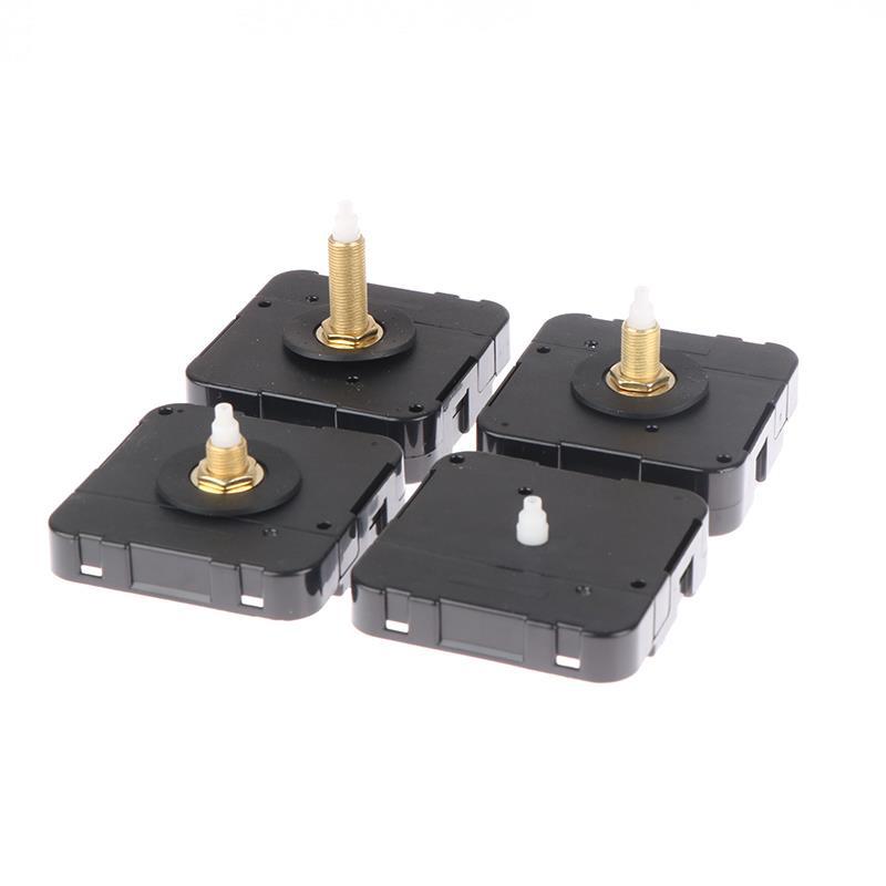 1 шт. Комплект деталей для ремонта настенных часов, часовой механизм с длинным валом, бесшумный механизм для кварцевых часов своими руками