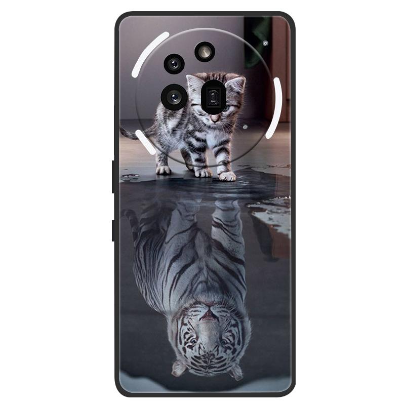 Phone Case For Nothing Phone 3A Pro Cover Lion Wolf Black Silicone Soft Back Cases For Nothing Phone3A Pro Case 3APRO A059P
