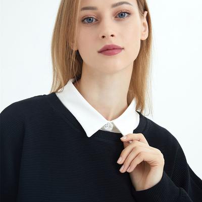 Fake Collar Solid Color Women Detachable High Collars Spring Simple Turtleneck Dickey For Inner Clothe