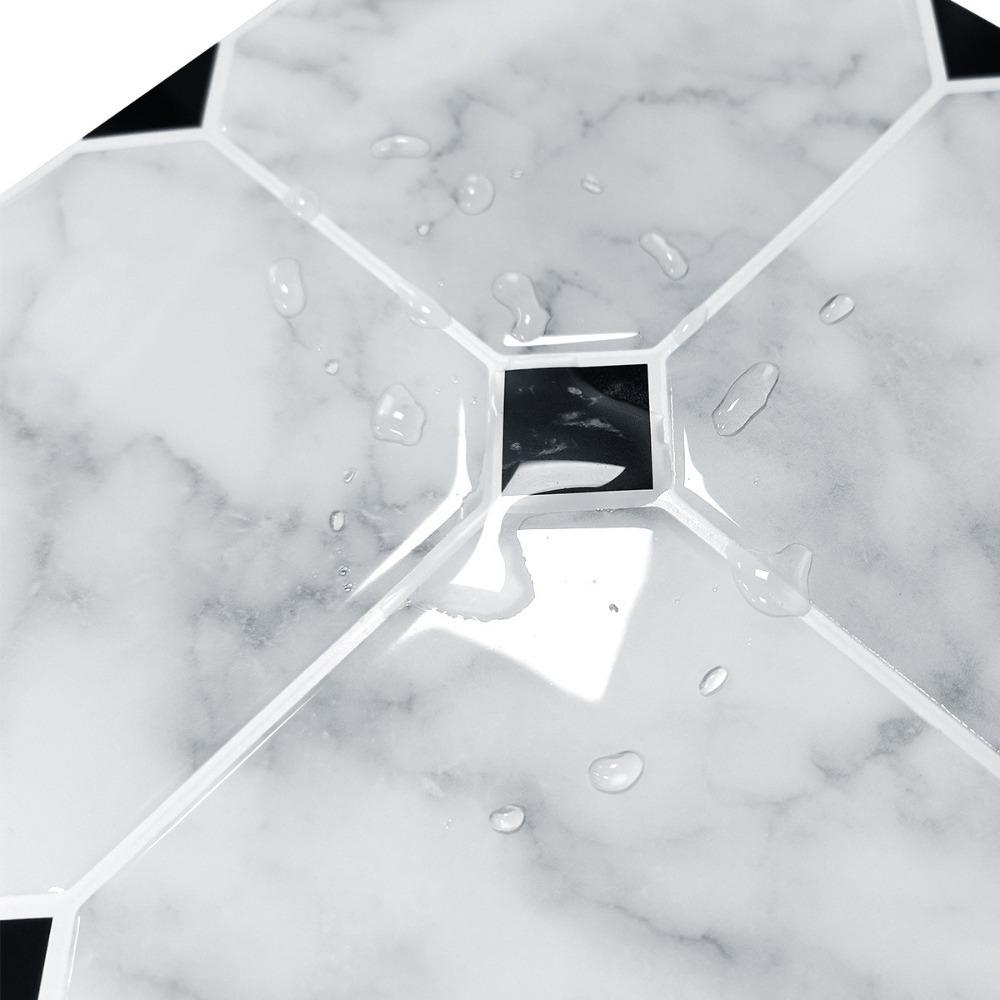 Самоклеящиеся панели для фартука Peel and Stick Водонепроницаемые стеновые панели Стеновая плитка для кухни ванной