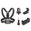 Cameras Chest Harness Set Length Adjustable Breathable Elastic 5 In 1 Smartphone Chest Mount for