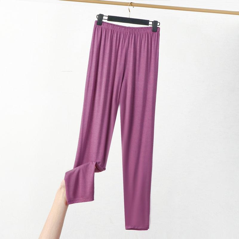 Большие размеры XL до 8XL, модальные тонкие леггинсы, однотонные леггинсы длиной до щиколотки, женские спортивные утягивающие брюки-стрейч