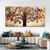 Tree Of Life Scenic Art Wall Art, Modern Canvas Printed Wall Art Pictures, Living Room Bedroom Home Decor Paintings