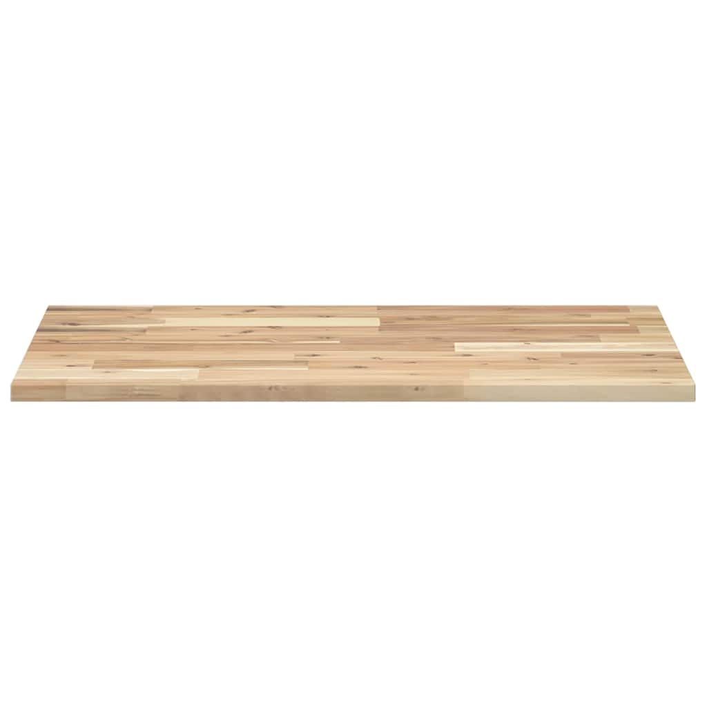 vidaXL Schreibtischplatte Unbehandelt 80x50x2 cm Massivholz Akazie