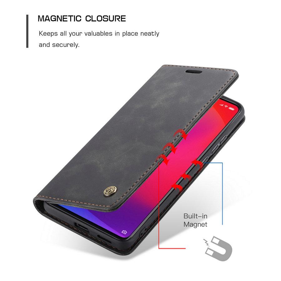 CaseMe for Xiaomi Mi 9 Mi 9 Lite 9T Flip Wallet Case Redmi Note 8 Pro Case Funda Mi 9T Cases Mi9 Note 10 Cover PU Material