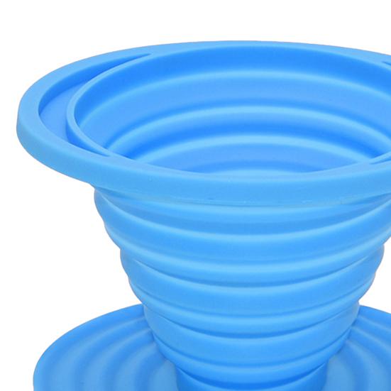 Складная кофеварка-дриппер, многоразовый силиконовый держатель для кофейного фильтра, пищевой, не содержит БФА, термостойкий