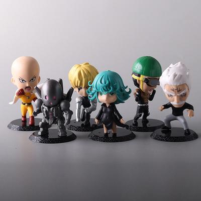 6 шт./1 набор Аниме One Punch Saitama Фигурка Genos Набор Игрушка Ужасающий Торнадо Mumen Rider Модель Игрушка Подарок Коллекция Украшение
