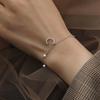 Korean Fashion Moon and Star Tassel Bracelet - Sweet Minimalist Jewelry Gift for Women