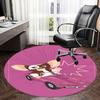 Gizmo,Pink Car Chair mat Round Rug Office carpet, Non slip, Suitable for Living Rooms, Bedrooms,Decor1205866a