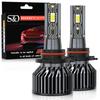 2Pcs 50000LM H4 H7 Led 3570 CSP H1 H8 H11 9005 HB3 9006 HB4 9012 Hir2 H13 9008 H3 Car Headlight Bulbs Canbus Auto Turbo Lamp 12V 6500K White