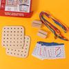 Interaction Montessori Wooden Rope Board Creativity Wooden Threading Rope Board  Social Games