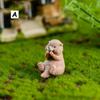 1 PC DIY Fairy Garden Home Decor Miniature Water Dog Otters Figurine Micro Landscape Animal Model