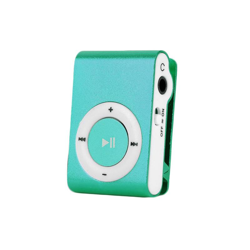 Мини MP3-плеер музыкальный медиа мини металлический зажим студенческий Walkman подарок портативный мини USB MP3-плеер Walkman красочный