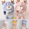 Plush Winter Baby Hat For 2-8 Months Baby Baby Warm Cap Cartoon Toddler Bonnets  Baby