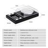 LCD Digital 0.001g Jewelry Called High-precision Portable Medicine Laboratory Weight Milligram Electronic Scale