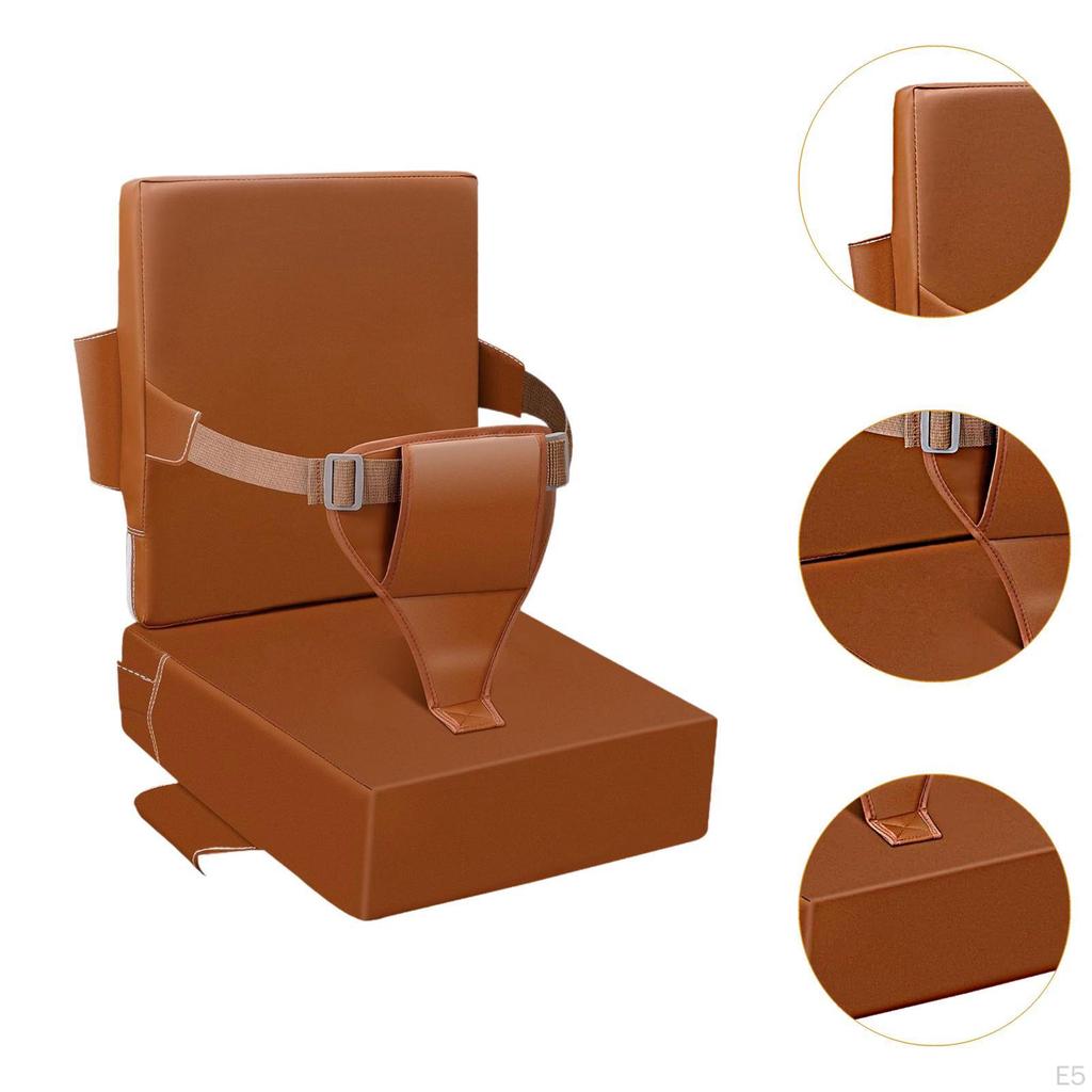 Детское сиденье для обеденного стола, переносной детский стульчик, подушка для детей, 39 см x 39 см x 10 см, темный