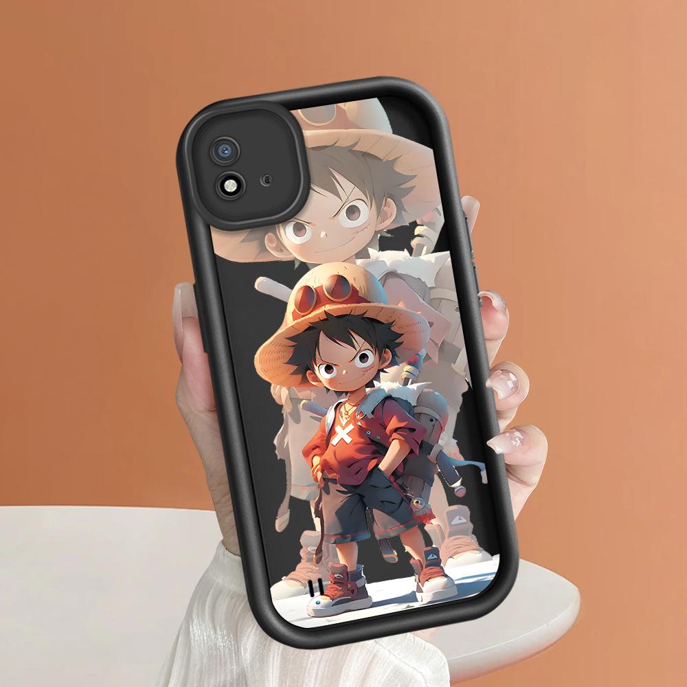 Мягкий силиконовый квадратный чехол с рисунком лестницы для телефона, полное покрытие, противоударный защитный резиновый чехол для камеры для OPPO Realme