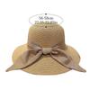 Fashion Sun Protection Summer Sun Hat Bowknot Breathable Beach Cap Casual Travel Bucket Hat for Women
