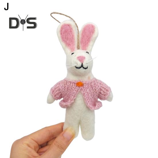 Украшения войлочные в виде мышей, сделанные вручную из шерсти, фигурки мышей, милые украшения в виде кукол-мышей для Хэллоуина, рождественский декор