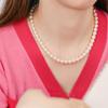 French Luxury Clavicle Chain Women Choker Korean Style Long Necklace Imitation Pearl Sweater Chain