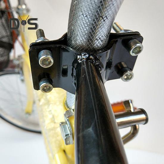 Children Bike Safety Trainer Handle Non-slip Heavy Duty Metal Kids Cycling Learning Bike Balance Push Bar Bike Riding Auxiliary Accessories