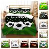3D Football Bedroom Duvet Cover Bedspreads Bedding Set 2/3pcs Duvet Set Bed Set Warm Pillowcase Microfiber Washable