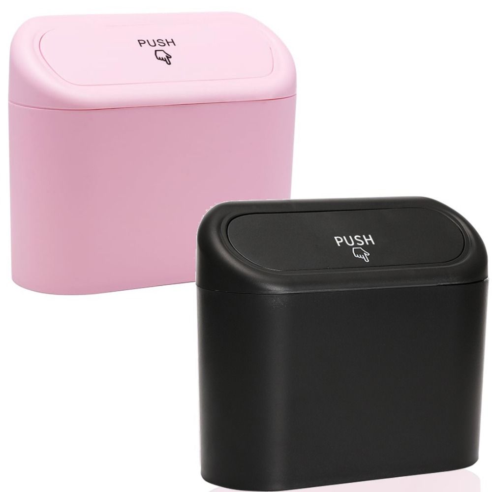 Waterproof Vehicle Dust Case Hanging Car Wastebasket Portable Auto Rubbish Can  Home
