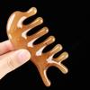Resin Meridian Massage Comb Five-Tooth Body Massage Comb Cute Gua Sha Massage Comb  Momen And Man