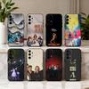 Альтернативный чехол-бампер W-Wolf Alice для Samsung Galaxy A73, A72, A71, A70, A53, A52, A51, Мягкий силиконовый черный чехол
