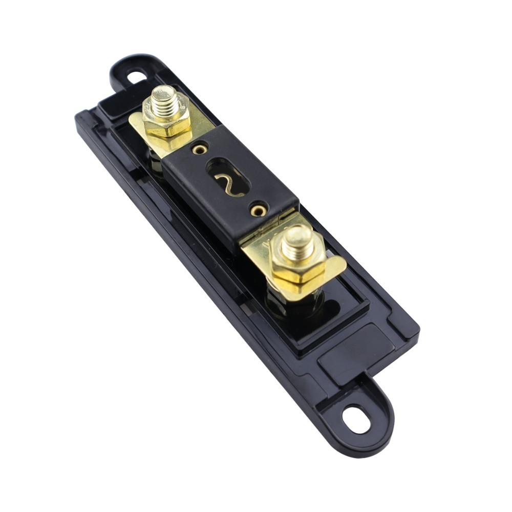 Плавкая вставка с болтовым креплением Прозрачный автомобильный блок предохранителей Универсальный держатель предохранителя Распределение