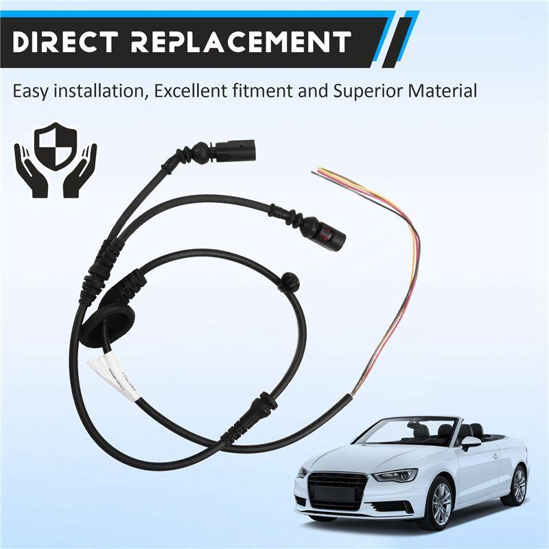 AA92-Car Front Left Speed Sensor Wiring Harness For VW Golf 6 1K0927903B 1K0927903R