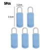 5Pcs Markers Metal Zipper Head Repair Kits Removable Clothes Zipper  for Luggage Purse Bags Clothes