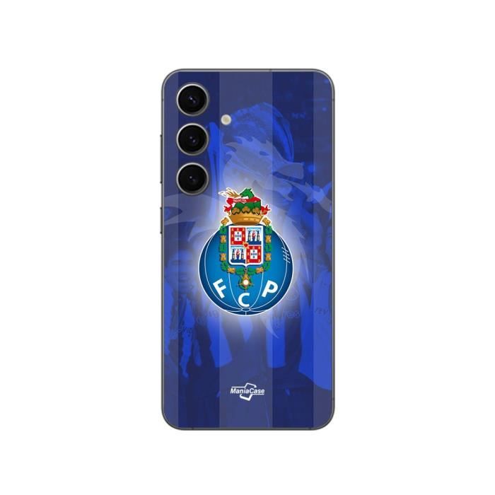 Coque - Maniacase - Samsung Galaxy S24 - Souple - Bleu - Motif Portugal